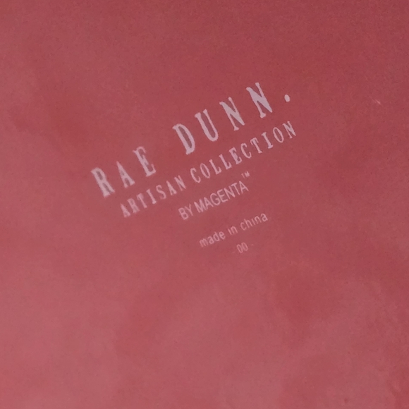 Rae Dunn Artisan SANTA PAWS Red Tin Dog Cat food storage toys collars - Picture 4 of 9